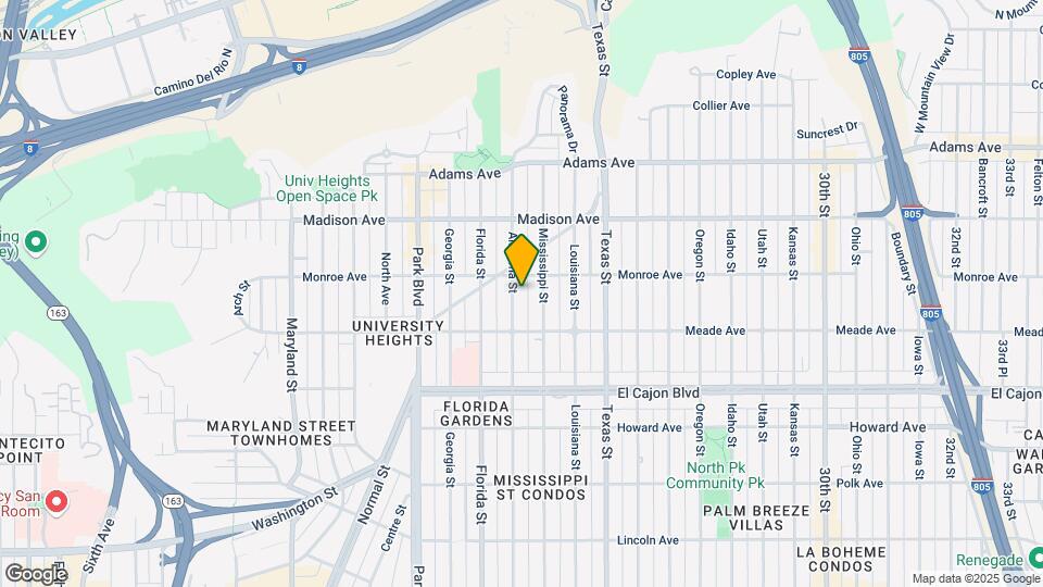 4469 Alabama St Map and Location Details