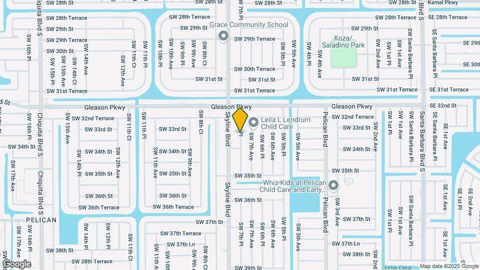3316 SW 7th Pl Mapa y Detalles de la Ubicación