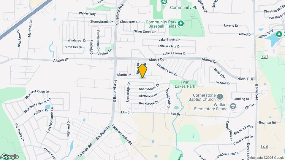 115 Forestbrook Dr Map and Location Details