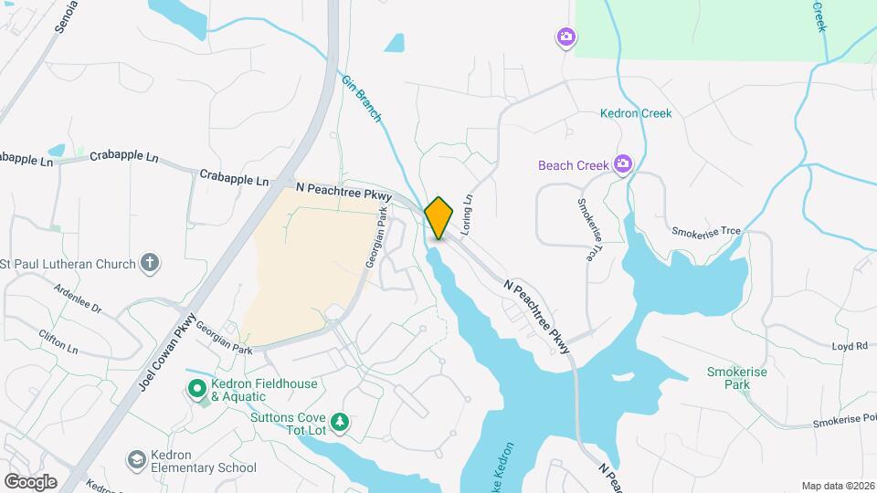 102 N Cove Dr Map and Location Details