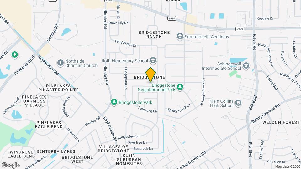 4718 Lost Lake Ln Map and Location Details