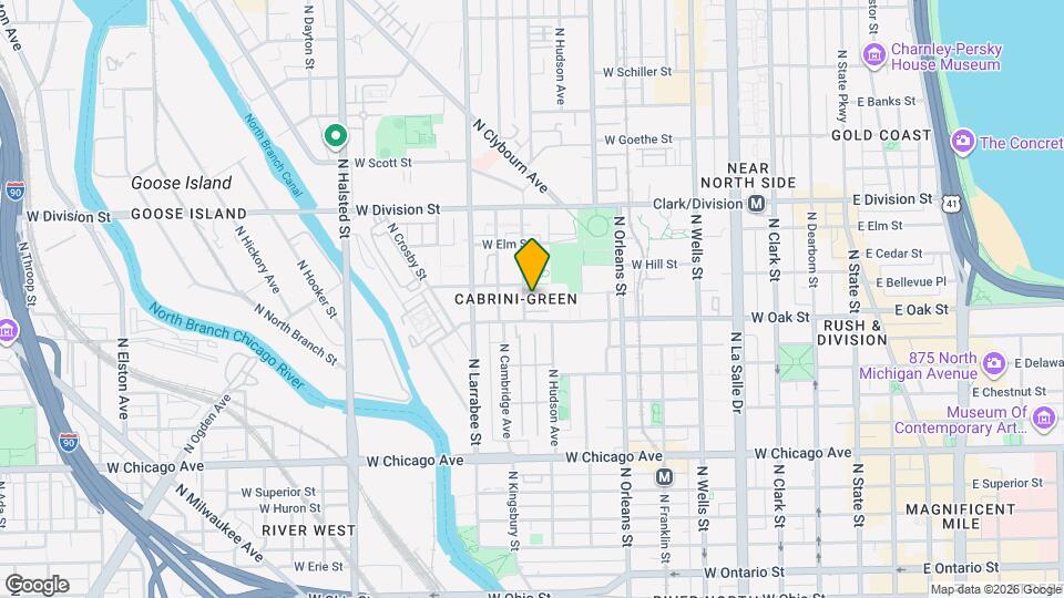 1019 N Cleveland Ave Map and Location Details