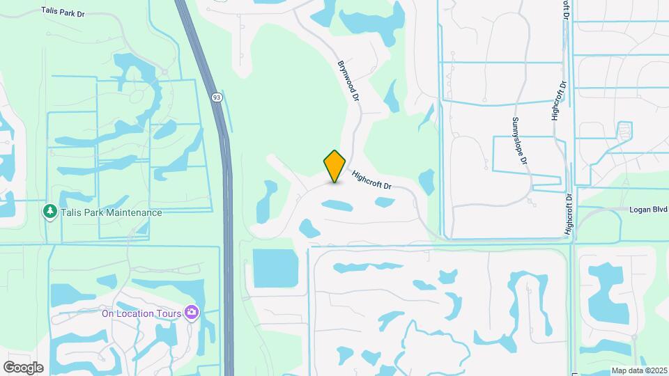 4244 Brynwood Dr Map and Location Details