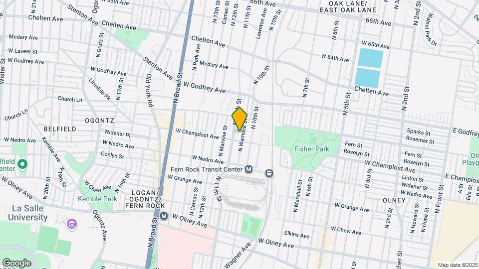 6008-6020 N Warnock St Map and Location Details