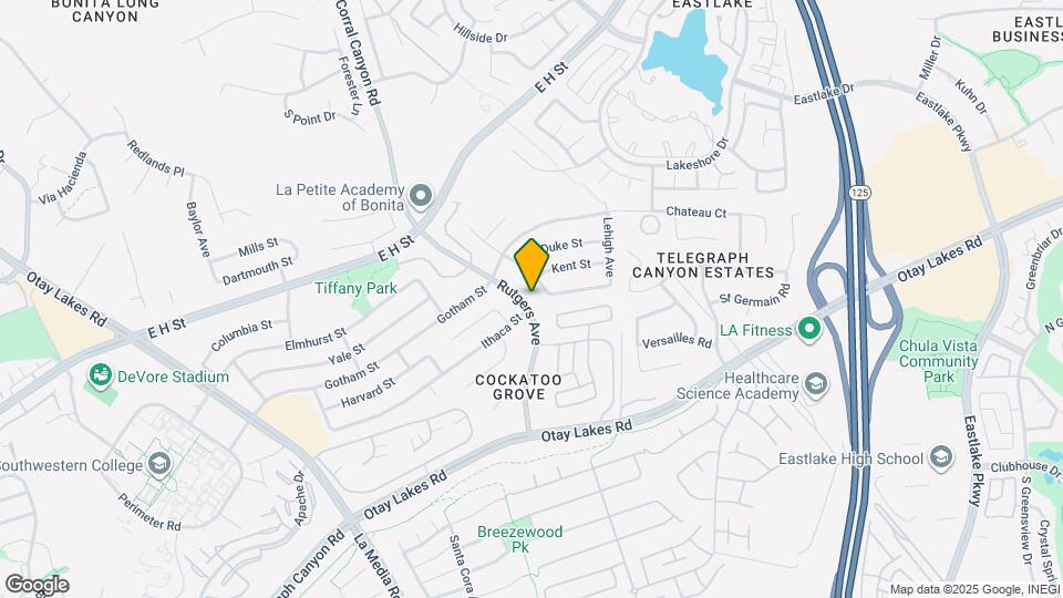 895 Rutgers Ave, Unit 895 Rutgers Map and Location Details