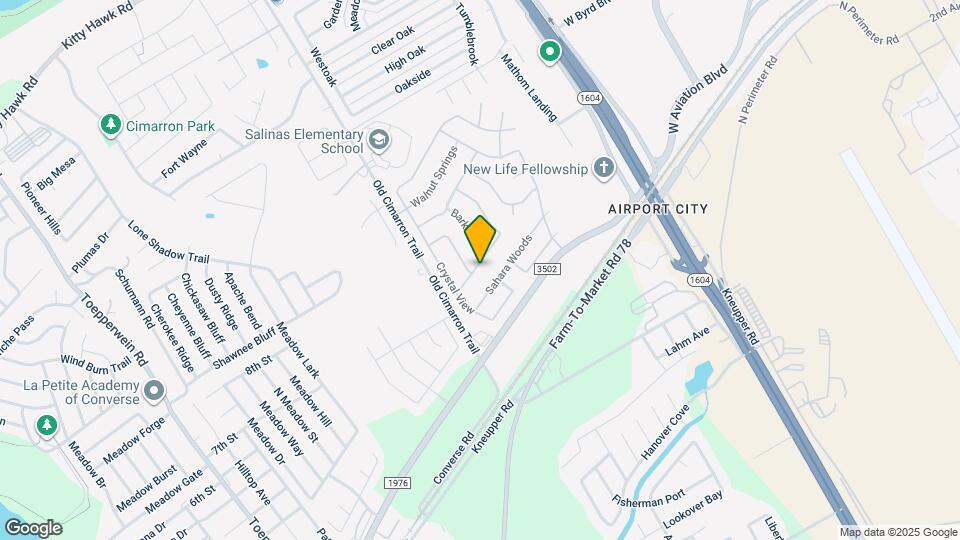 9106 Granberry Pass Map and Location Details