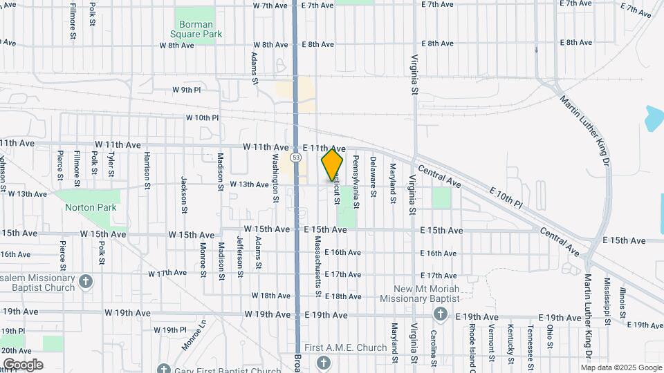 130 E 13th Ave Map and Location Details