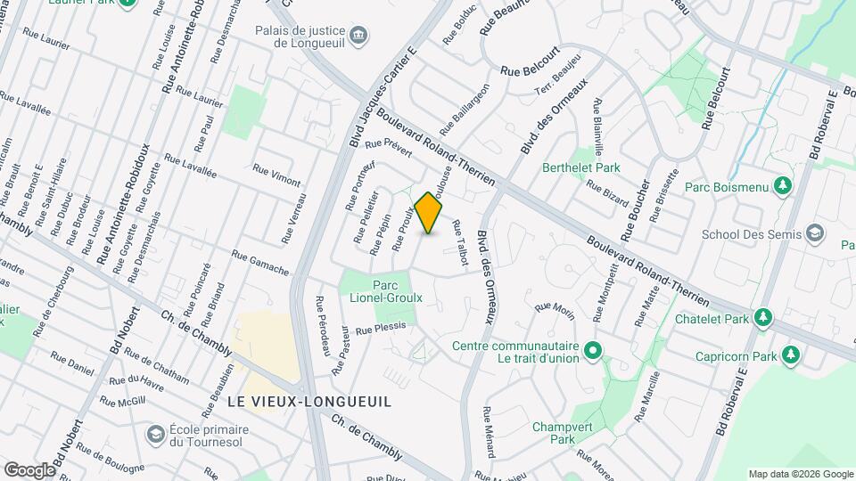 350 Toulouse Rue Map and Location Details