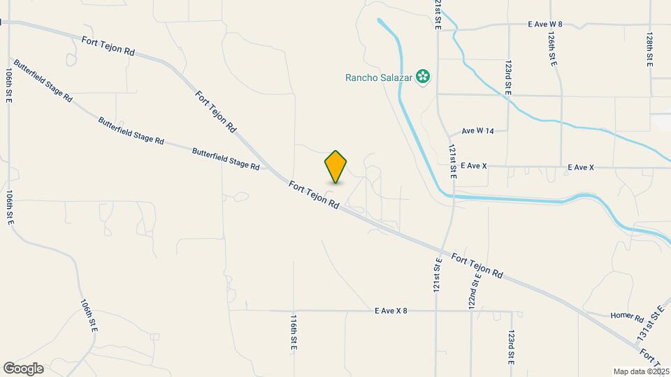 11657 Fort Tejon Rd Mapa y Detalles de la Ubicación