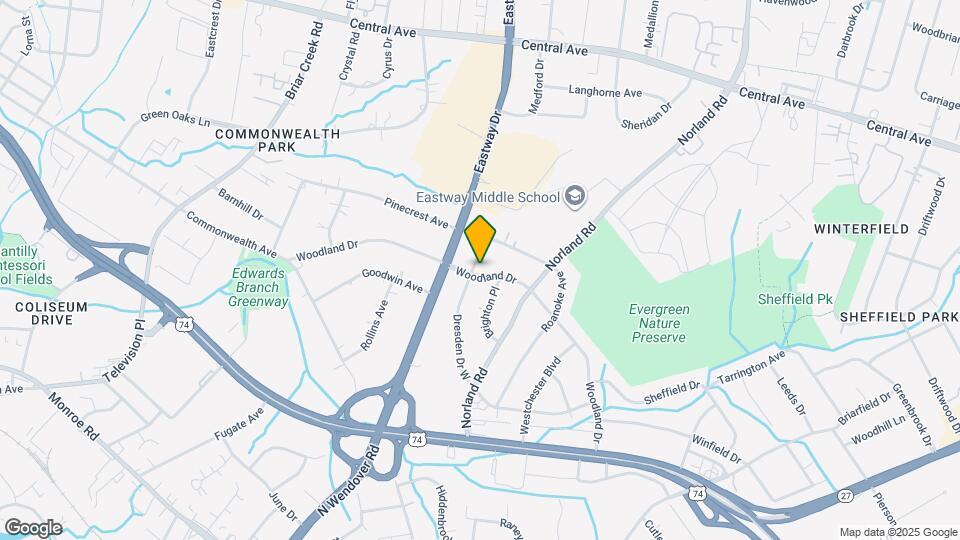 1200 Dresden Dr W Map and Location Details