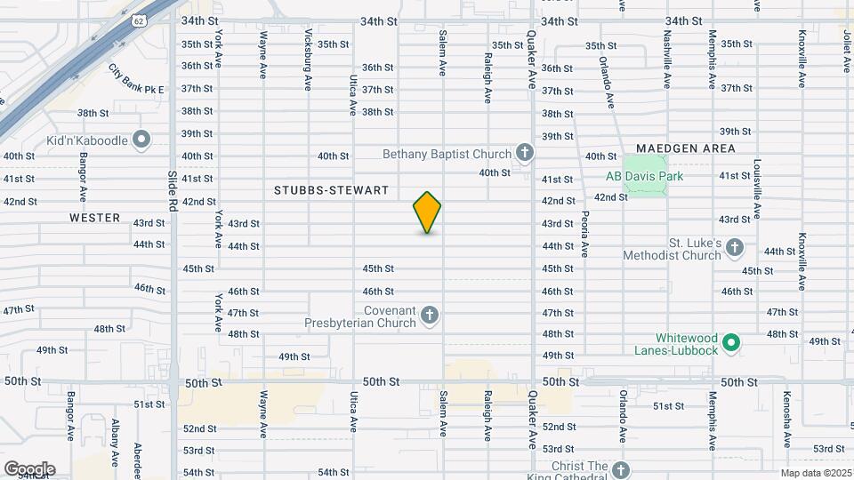 4608 44th St Map and Location Details