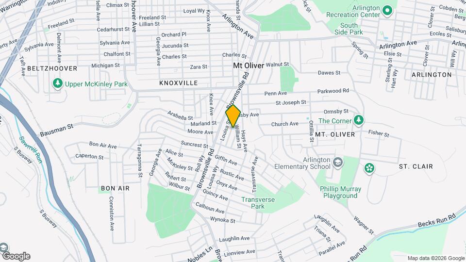 418 Carl St Map and Location Details