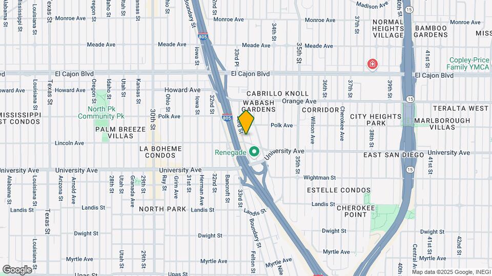 4007-4015 33rd St Map and Location Details
