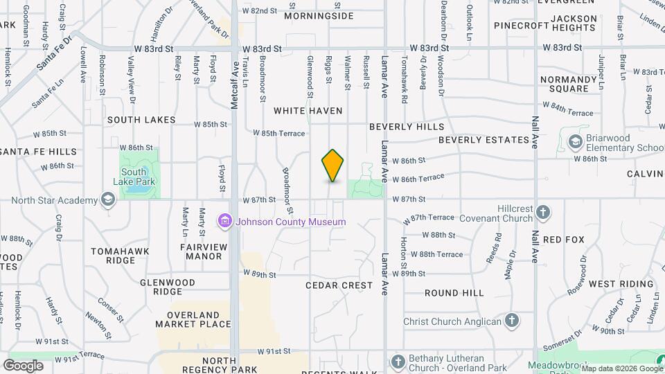 8659 Riggs St Mapa y Detalles de la Ubicación