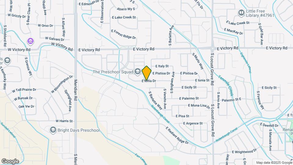 817 E Ionia Dr Map and Location Details