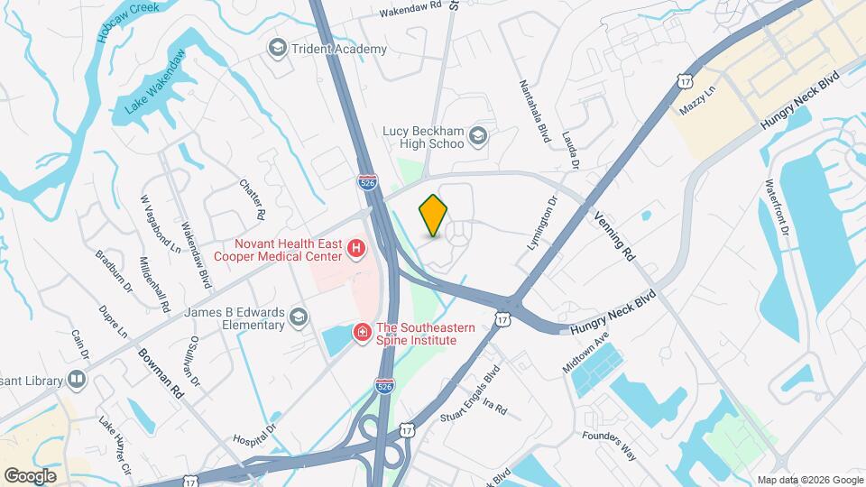 1424 Rosewood Ln Map and Location Details