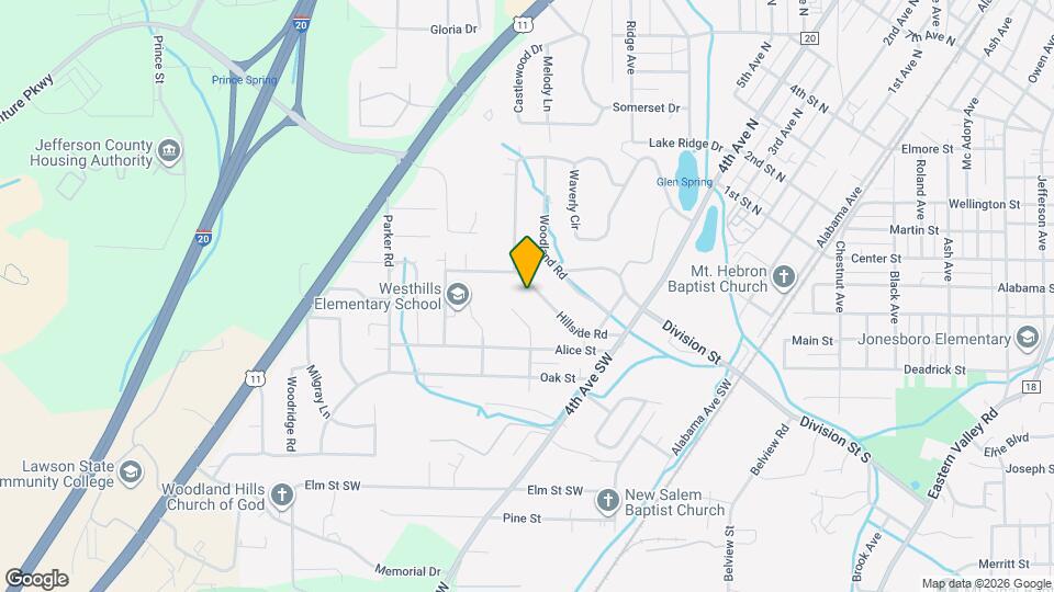 434 Hillside Rd Map and Location Details