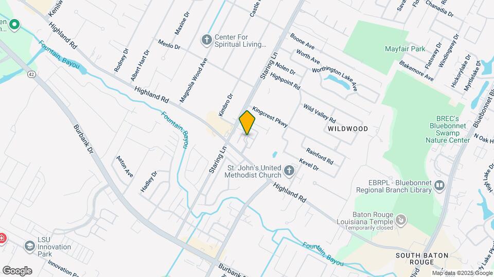 Highland Oaks Map and Location Details