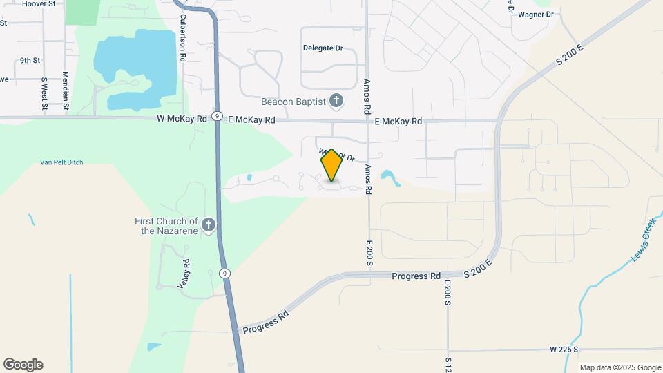 930 Eagle Brook Dr Map and Location Details