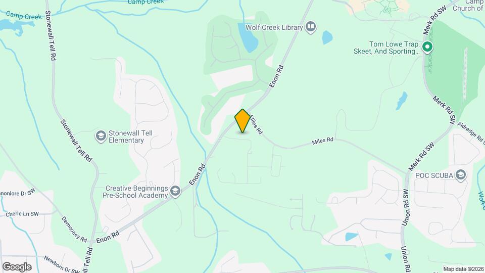 5959 Wolf Creek Dr Mapa y Detalles de la Ubicación