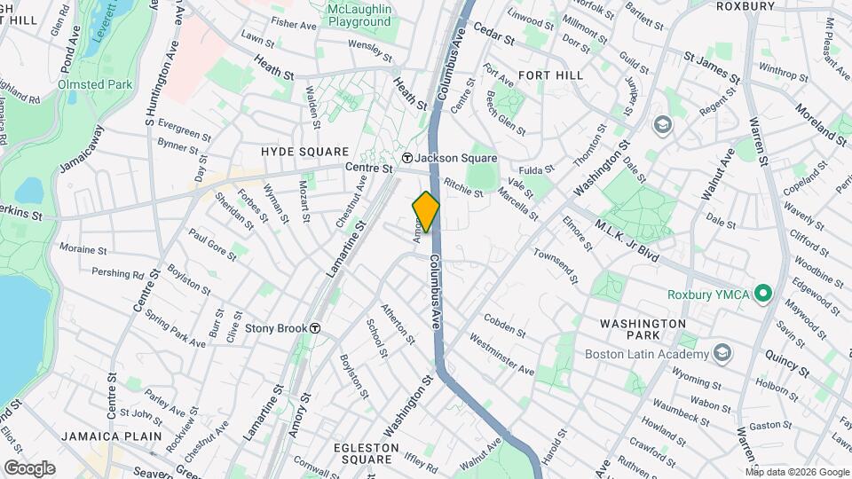 1705 Columbus Ave Map and Location Details