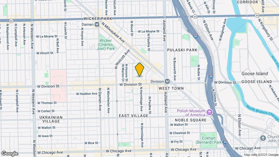 1735 W Crystal St Map and Location Details