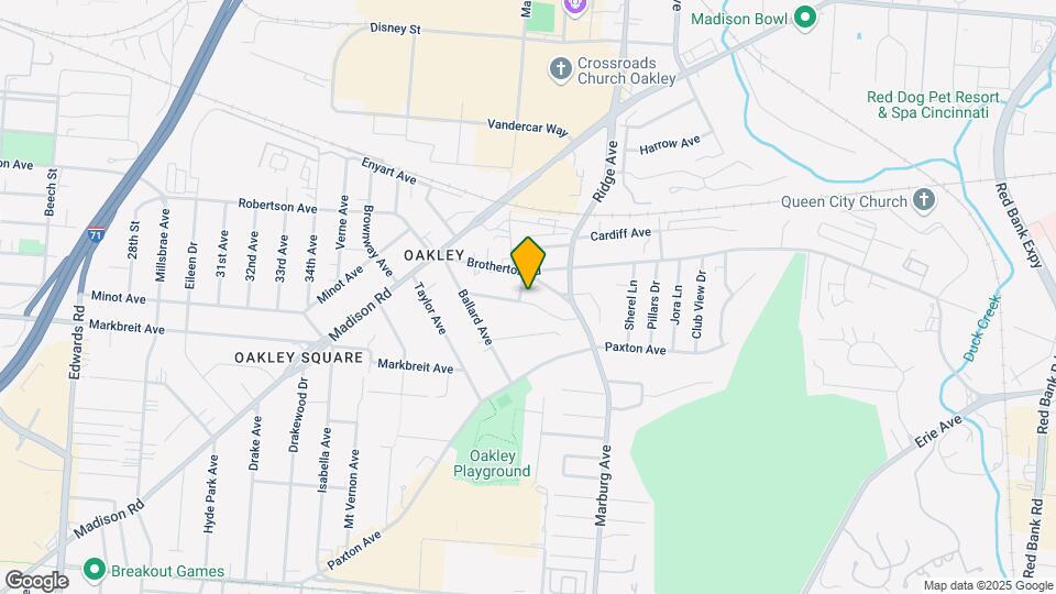 3304 Bach Ave Mapa y Detalles de la Ubicación