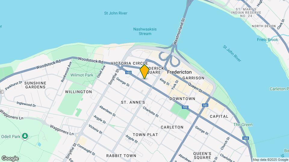 245 Brunswick St Map and Location Details