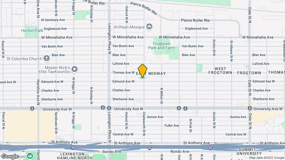 983 Edmund Ave W Mapa y Detalles de la Ubicación
