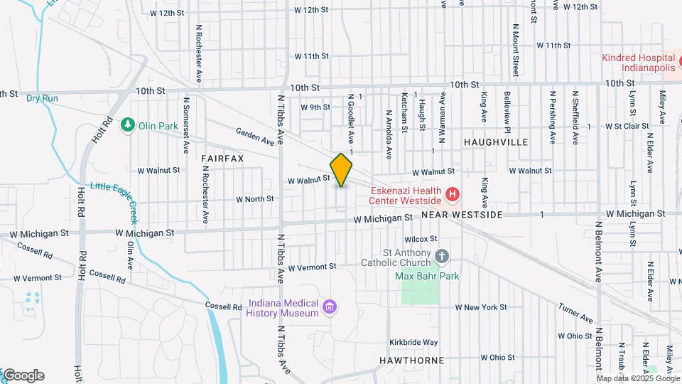 546 N Goodlet Ave Map and Location Details