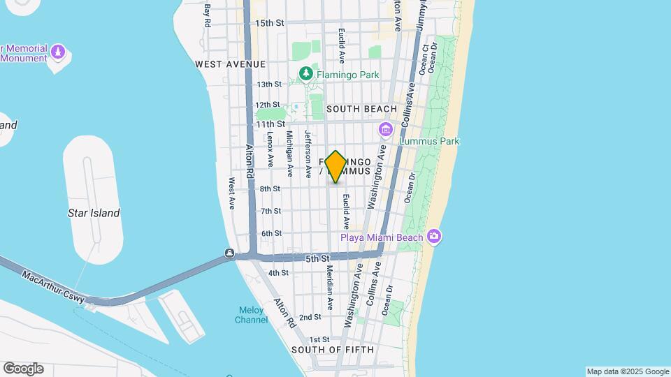 726 8th St Map and Location Details