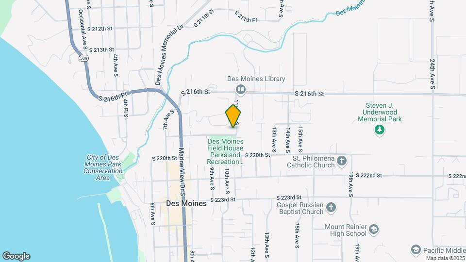 1010 S 219th St Map and Location Details