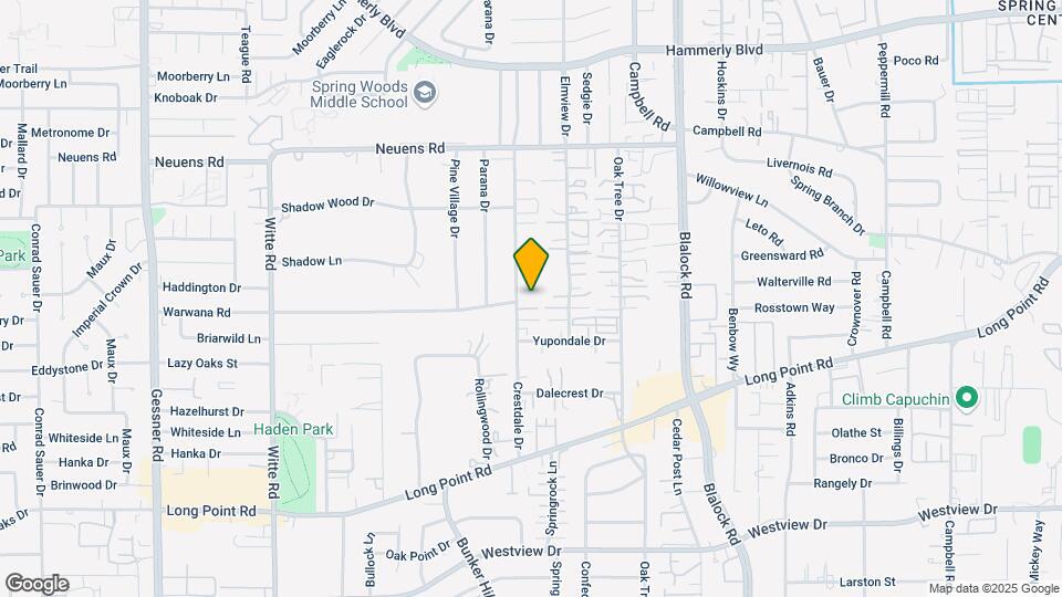 1626 Crestdale Dr Map and Location Details