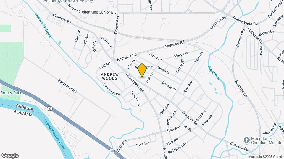 2413 Cusseta Rd Map and Location Details