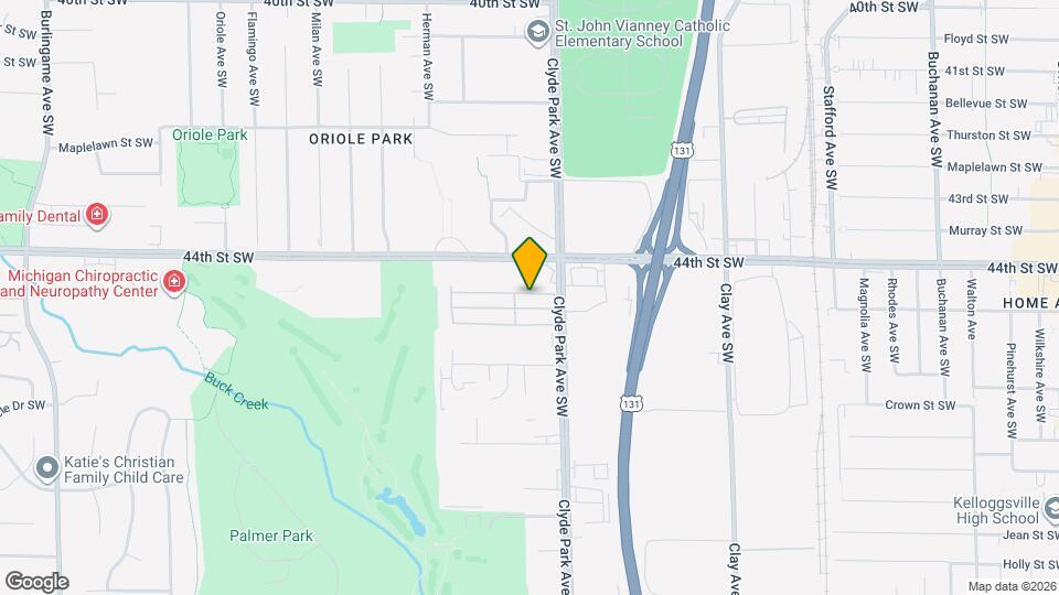 852 Tarpon St SW Map and Location Details