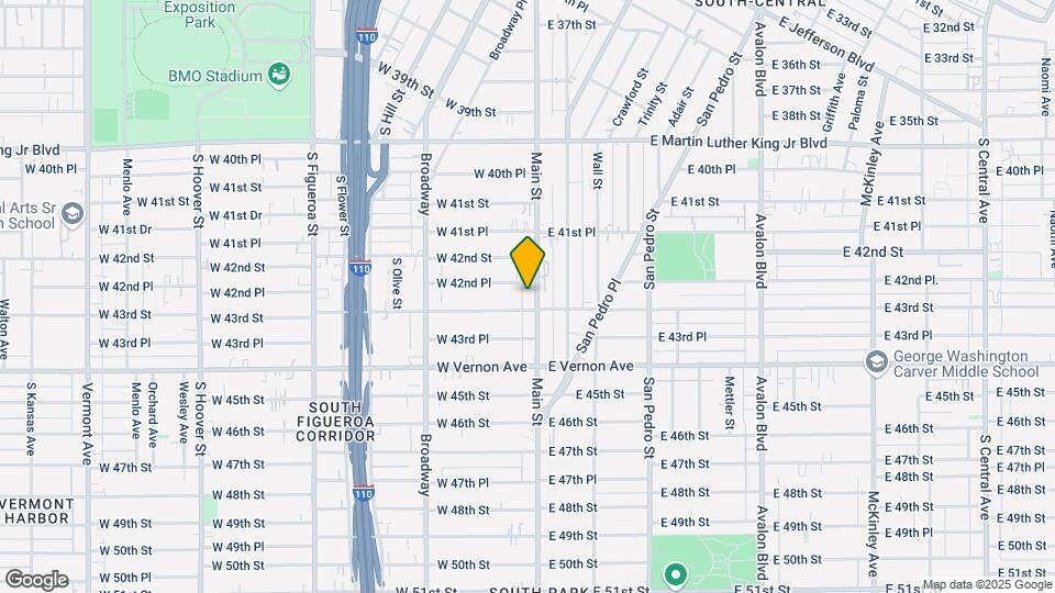 4261 S Main St Map and Location Details