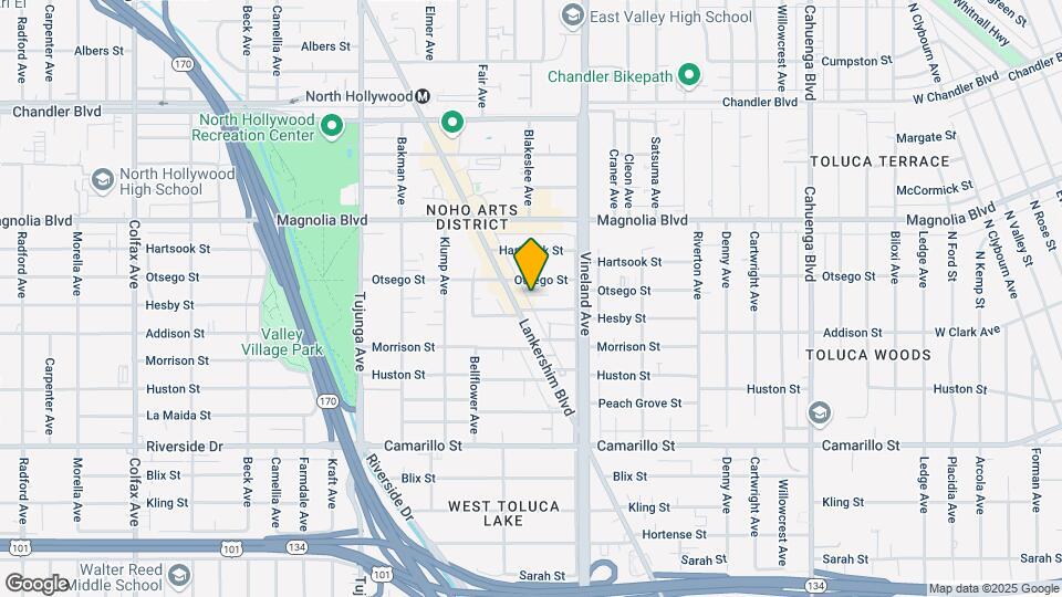 11051 Hesby St Map and Location Details