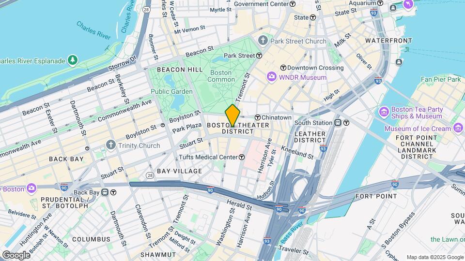 228 Tremont St, Unit 2 Map and Location Details