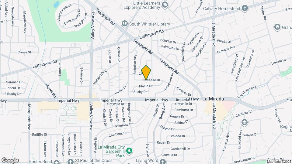 14514 Keese Dr Map and Location Details