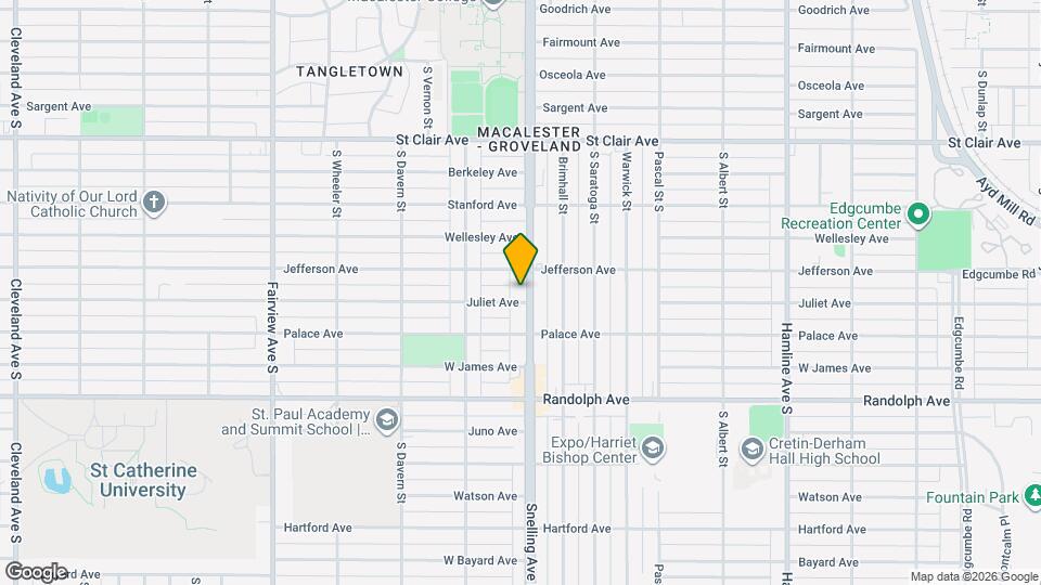 381 Snelling Ave S Map and Location Details