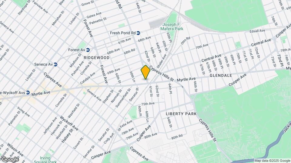 71-32 Fresh Pond Rd Map and Location Details