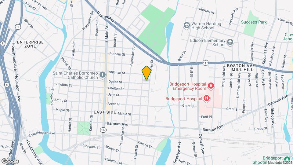 769 Ogden St Map and Location Details