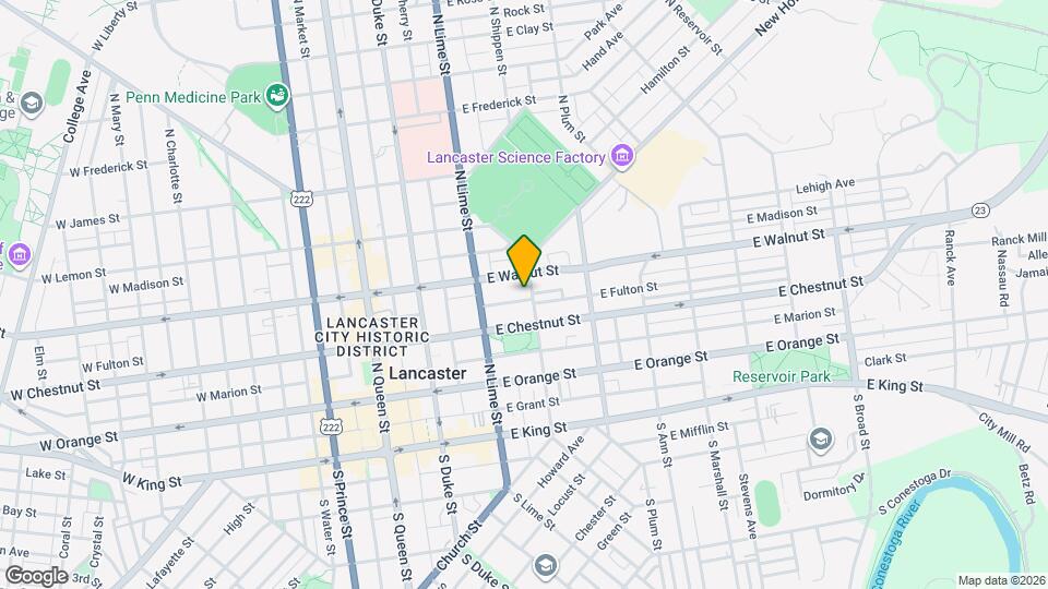 230 N Shippen St Map and Location Details