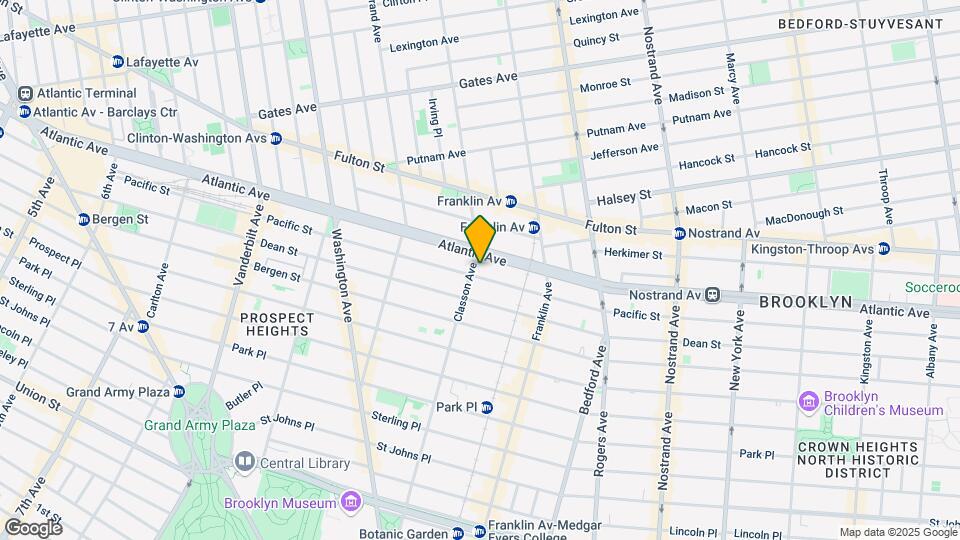 1063 Pacific St Map and Location Details