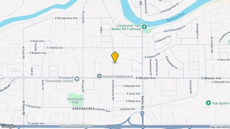 1716 N Greenacres Rd Map and Location Details