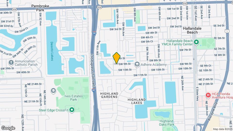 945 SW 9th St Map and Location Details