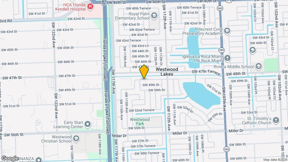 11340 SW 48th St Map and Location Details