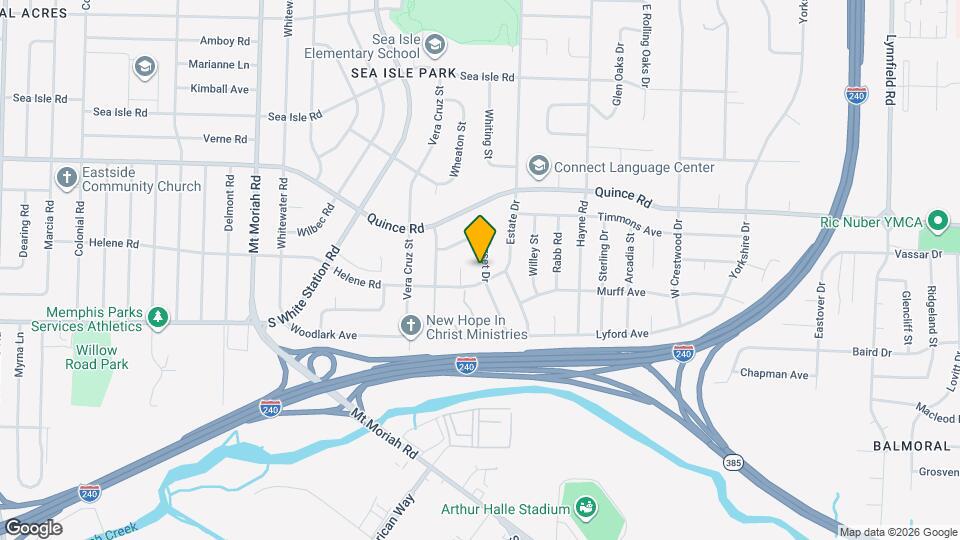 1619 Dorset Dr Map and Location Details