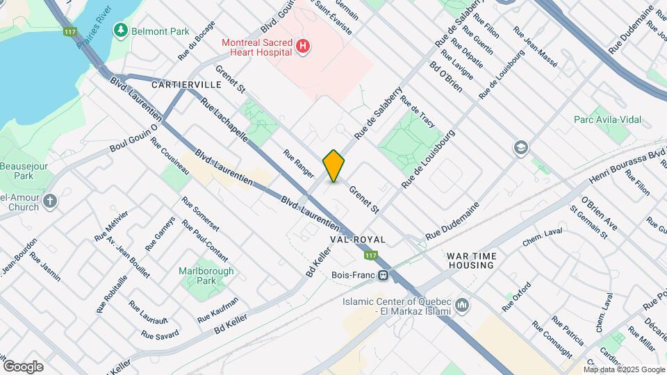 11955 Dulongpré Rue Map and Location Details