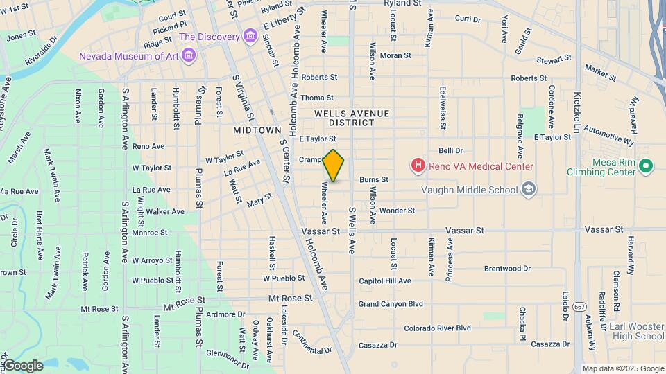 215 Claremont St Map and Location Details